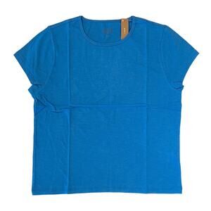 NWT J. Crew Vivid Blue Slim-Fit Organic Slub Cotton Crewneck T-Shirt